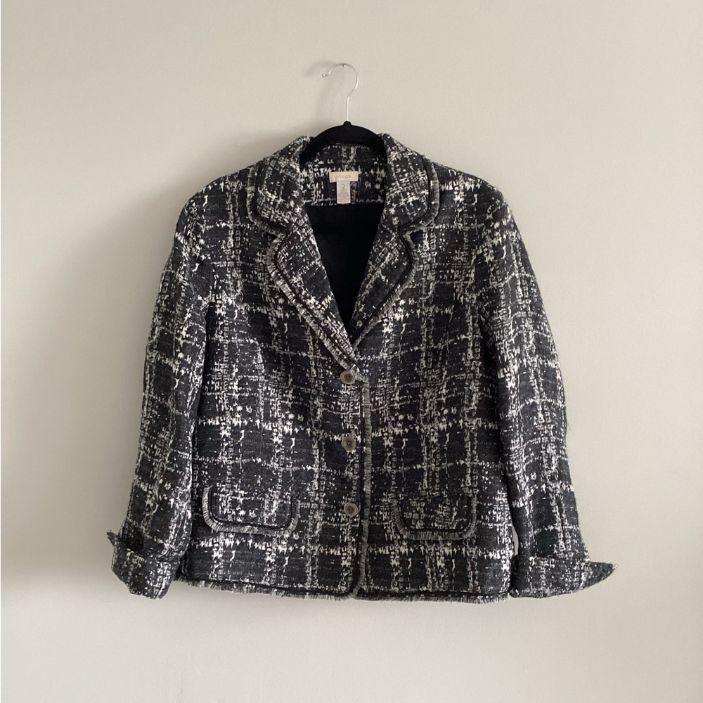 Chico’s Treana Tweed Blazer, Size 2L